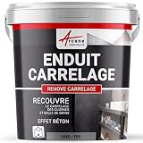 ARCANE INDUSTRIES Fliesenputz für Wände und Böden für Badezimmer und Küche - RENOVE FLIESEN Eisen-10 kg (6,5 m²)