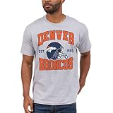 Junk Food Unisex Team Helmet NFL T-Shirt, Grau, XL EU