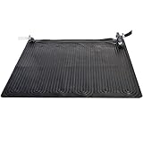 Intex 28685 – Solarpanel für Pools, inklusive Adapter, PVC, schwarz, 120 x 120