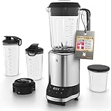WMF Kult Pro Multifunktionsmixer Hochleistungsmixer, 30.000 U/min, Smoothie Maker, Standmixer, Ice-Crush Funktion, 4 Mixbehälter inkl. ToGo-V