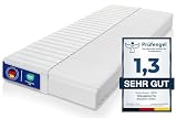 Träumegut24 - AquaFlex Ortho Kaltschaummatratze - 7-Zonen Matratze - Härtegrad H2 & H3 - ÖkoTex Rollmatratze (12cm, 140 x 200 cm)
