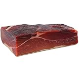 Hymor Superham Serrano Schinken am Stück – 2x ca. 1kg - Spanischer Jamon-Serrano ohne Knochen, polierter luftgetrockneter Schinken, lange Reifung mit weniger Salz für mehr Geschmack