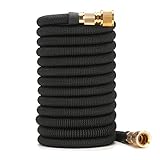 Yolispa Flexibler Gartenschlauch 3 x flexibler Wasserschlauch mit 8 mit Spritzpistole Wasserschlauch flexibel Gartenschlauch Bewässerungsmodi für Gartenbewässerung, Autow