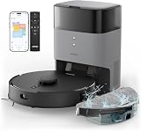 AIRROBO T20+ Saugroboter mit Wischfunktion, 3.5L Staubsauger Roboter mit Absaugstation, 180Min Laufzeit, LiDAR Navigation, Starke Saugkraft ideal für Teppich und Tierhaare, APP Steuerung
