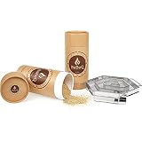 BaBeQ Premium Kaltraucherzeuger V1 Edelstahl für 12 Std Kaltrauch | Räucherschnecke Sparbrand Kaltrauchgenerator, Starter-S