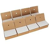 AKOLAFE 800 Stück Blanko Papier Karten 8,9x5,4 cm Spielkarten Kraftpapier Visitenkarten Karteikarten Mehrzweck Blanko Memory Karten DIY Premium Lernkarten für Heimwerken,Lesezeichen,Lernen,G