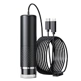 Desikixudy Tragbare Digital-Mikroskop-Kamera, 50 x 1600 x, USB-Taschenmikroskop-Kamera mit 8 einstellbaren LEDs für iOS