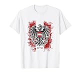 Österreichischer Wappen Adler Österreicher Flagge Österreich T-S