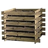 Steckkomposter Holz Kompostsilo Bausatz 100x100x70cm Komp