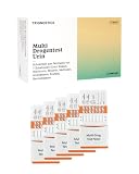 TRIGNOSTICS Multi Drogentest Urin | 5 Schnelltests ohne Labor | 7 Drogenarten in 5 Minuten | Genauigkeit 99,9% | Test auf Kokain, Cannabis, Morphin, Methadon, Amphetamin, Ecstasy und Benzodiazep