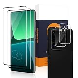 Cable Leader 2+2 Stück Schutzfolie für Panzerglas für Samsung Galaxy S20 Ultra 5G mit Kameraschutz, Anti-Öl Unzerbrechlich S20 Ultra 5G Panzerfolie, 3D Volle Abdeckung Samsung S20 Ultra 5G Schutzg