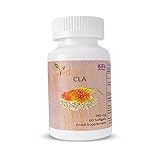 Ved CLA konjugierte Linolsäure, Gewichtsmanagement-Tablette, natürliches 780 mg CLA aus Distelöl, 60 Weichkapseln (Vorrat für 60 Tage)