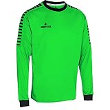 Derbystar Unisex Kinder Hyper målmandstrøje Kinder Torwarttrikot, Gruen Schwarz, 152 EU