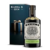 KAIZA 5 GIN - 0,7 l - 43% | Der ausgezeichnete Gin aus Südafrika/Kapstadt | Frisch, weich, exotisch mit schwarzer Johannisbeere und Grapefruit | Perfekt als Gin Tonic | GESCHEN