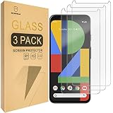 Mr.Shield Schutzfolie Kompatibel mit Google Pixel 4 [3 Stück] Schutzglas Schutzglasfolie 9H Härte, HD Klare Display