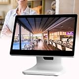 FJYAWEN Touchscreen-Registrierkasse, Registrierkasse 1366 X 768 Auflösung Touchscreen-Registrierkasse Ssd 64 Touchscreen-Monitor Für Registrierkasse Restaurant Pc Pos USB Vg