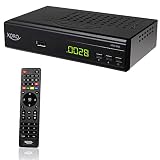 XORO HRS 8660 - Digitaler Satellitenreceiver, Astra 19.2 Senderliste vorprogrammiert, PVR-Ready, Timeshift, USB Mediaplayer, LED-Display, einfache I