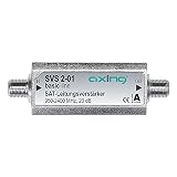 Axing SVS 2-01 Satelliten-Leitungsverstärker Inline Sat (20 dB, 950 - 2400 MHz)