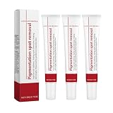 Aufhellende Sommersprossencreme, Pigmententfernungscreme für das Gesicht,Entfernung von Altersflecken im Gesicht, dunklen Flecken, Falten und Hautunreinheiten,Verbesserung der Mattheit der Haut (3pcs)