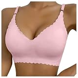 Generisch Komfort BH Haltungskorrektur, Komfort BH Ohne Bügel Damen Push Up Große Größen Bralette Bustier Weicher Seamless Soft Jelly BHS Ergonomisches Design Comfy