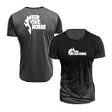 NXTBHDCW Leichte T-Shirts Für Herren Für The Horde Patchwork Halbe Ärmel Weiche Sportshirts Kurzärmlige Poloshirts Mit Rundhalsausschnitt Und Aufdruck Im Sportstyle-Grey||XS