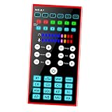 1 Stück Mobile Phone Sound Card mit Intelligenter Geräuschunterdrückung für Live Streaming Aufnahmen Einsetzbar Tragbar Einfach zu B
