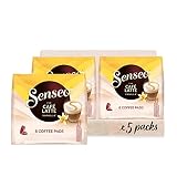 Senseo Pads Café Latte Vanilla, 40 Kaffeepads, 5er Pack, 5 x 8 Getränke, 460 g