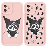 nurkorki 2 Stück Handyhülle für iPhone 8 iPhone 7 iPhone SE 2022/2020, Kawaii Niedlicher Cartoon Anime Muster Design Schutzhülle und Weiche Silikon Stoßfeste Kameraschutz Case Cover für Mädchen-R