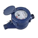 15mm Kaltwasserzähler DN15 Wasserdurchflussmesser 1,6 MPa Für Garten Haus W
