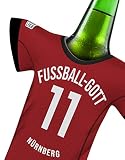 Fussball Gott Trikot passend für Nürnberg FCN Trikot Fans | offiziell männer Trikot-Bierkühler by MYFANSHIRT.com fußball heim Trikot t-S