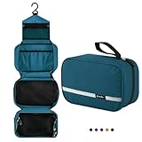 homchen Hängende Faltbare Toilettentasche, wasserdichte Kosmetische Tasche Kosmetische Tasche für Männer und F