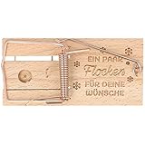 Spruchreif | Witziges Geldgeschenk | Geschenkidee Geburtstag | Mausefalle mit Sp