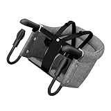 Esstisch Und Stühle Tragbarer Schneller Tischstuhl Clip Am Hochstuhl Haken Am Hochstuhl Reisehochstuhl Tragbarer Hochstuhl Haken An Hochstühlen Oxford-stoff Grey UPKOCH