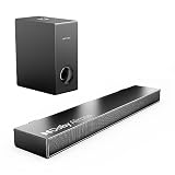ULTIMEA Soundbar für TV Geräte mit Dolby Atmos, BassMAX, 3D Surround Sound System für TV Lautsprecher Heimkino, Soundbar mit Subwoofer, 5.3 Bluetooth PC Sound Bars, 190W Spitzenleistung, Nova S50