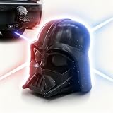 Anhängerkupplung Abdeckung Schwarzer Helm Sci-Fi Design – Maske Galaktischer Raumkrieger – Schutzkappe 50 mm Kugelkopf – Universal AHK Kappe Anhänger Lustig Weltraum Technikfans - Made by R-Satz Shop