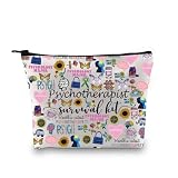 JTOUK Psychotherapeuten-Geschenk für psychische Gesundheit, Therapeuten, Make-up-Tasche, Psychotherapeuten, Überlebens-Set, Dankeschön, Geschenk für psychologische Berater/Lehrer, Tasche fü