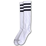 American Socks Old School - Knee High - Sportsocken für Männer und Frauen, Crossfit-Socken, Padelsocken, Laufsocken, Fahrrad-, Fahrrad- und Skatesock