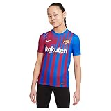 Nike - FC Barcelona Saison 2021/22 Trikot Home Spielausrüstung, M, Unisex