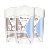 Rexona Women Maximum Protection Anti Transpirant Deo Creme Clean Scent Deodorant mit 96 Stunden Schutz gegen starkes Schwitzen und Geruch mit 3x Schutz bei Stress, Hitze & Bewegung 45