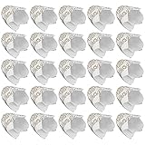 TOPBATHY 1 Satz 200St Kuchenblech baking form tosteter tortendekoration bratentopf grillplatte carton Mini Pappbecher Cupcake-Backförmchen Kuchenauskleidung Kuchenverpackungen Papier Weiß