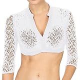 Dirndl Bluse Damen Kurzarm Grosse Grössen Oberteile, Damen Mieder Oktoberfest Lang Creme Trachten Kurzarm Dirndl Weiße Spitze Festival Shirt Günstig Carmen Dirndlblusen Hochgeschlossen D