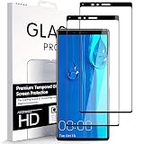 LZS Stücke Schutzfolie für Sony Xperia 1,9H Härte Glas Super Langlebig, Anti-Öl, Volle Abdeckung Schutzfoliefolie Displayschutz Displayschutzfolie für Sony Xperia 1 2 Stück