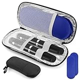 MXTIMWAN Insulin Pen Kühltasche, Diabetiker Medikamenten Tasche, Isolierte Medikamententasche Flugzeug, Kühler Diabetes Medikamente mit 2 Kühlakku für Diabetikerutensilien H