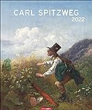 Carl Spitzweg Edition Kalender 2022 - Kunstkalender mit Monatskalendarium - 12 Kunstwerke - 46 x 55