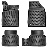 Design 3D Gummimatten Set für VW Passat B7 Baujahr 2010-2015 | Extra hoher 5cm R