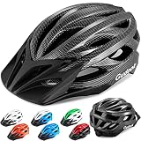 Gudook Fahrradhelm für Erwachsene: Fahrradhelme für Herren/Damen, Mountainbike-Helm, leicht, Casco para Bicicleta mit abnehmbaren Visieren, F