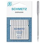 SCHMETZ Nähmaschinennadeln | 10 Overlock-Nadeln | Nadelsystem DCx1F | Nadeldicke 90/14