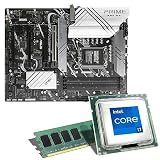 Mainboard Bundle | Intel Core i7-12700K 8x3600 MHz, ASUS Prime Z790-P WiFi DDR5, 16 GB DDR5-RAM, UHD Graphics 770, 3X M.2 Port, 4X SATA 6Gb/s, USB 3.2 Gen2x2 | Tuning Kit | CSL PC Aufrüstk