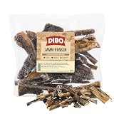 DIBO Lammpansen, 250g-Beutel, der kleine Naturkau-Snack oder Leckerli für Zwischendurch, Hundefutter, Qualitätskauartikel ohne Chemie von DIBO
