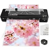 Laminator A3 Laminator Machine with Built-in Trimmer, Fast Warm-up, 13 Inches Cold and Thermal Laminator with 20 Laminating Sheets, Portable Laminating Machine for Home School U